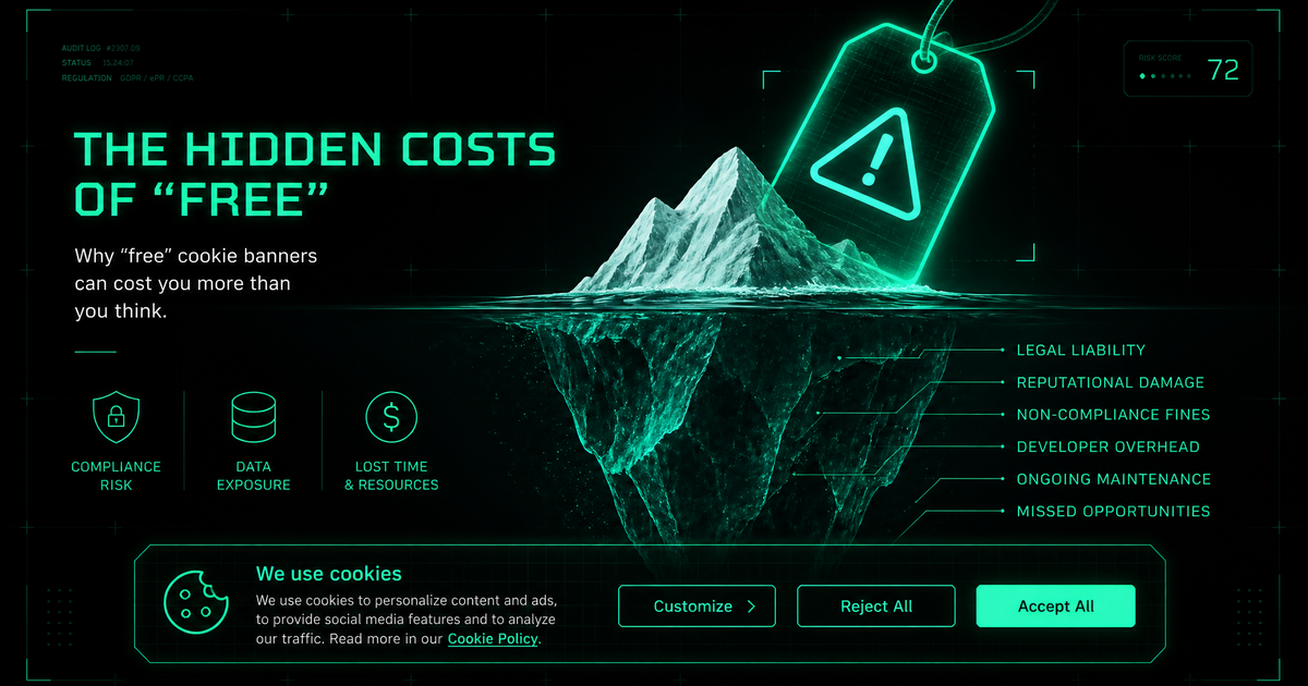 The Hidden Cost of Free Cookie Banners